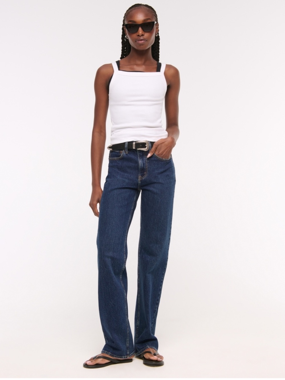 Abercrombie 90’s relaxed high rise jeans